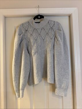 A New Day Light Gray Sweater
